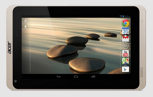 Acer Iconia B1-720. Семидюймовый Android планшет с ценой от $130 официально представлен