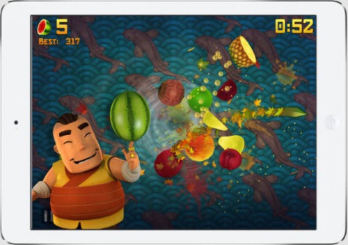 Игры для планшетов. Культовая игра Fruit Ninja для iPad и iPhone теперь доступна бесплатно