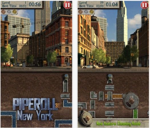 Игры для планшетов. PipeRoll 3D HD для iPad и iPhone стала доступна бесплатно