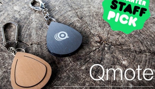 Qmote. Кнопка дистанционного управления различными функциями вашего планшета или смартфона