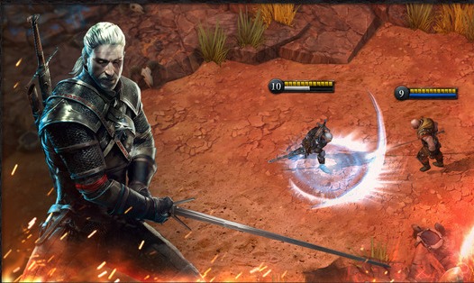 Игры для планшетов. The Witcher Battle Arena дебютировала для iOS и Android устройств