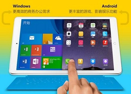 Onda V919 3G Air – клон iPad Air с возможностью двойной загрузки Android KitKat и Windows 8.1
