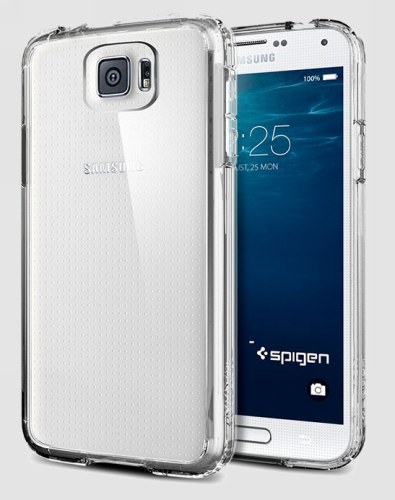 Samsung Galaxy S6. Фото смартфона в чехле от Spigen появилось в Сети