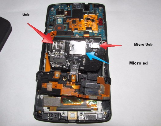 Nexus 5 со слотом для карт MicroSD сконструировал один из владельцев смартфона