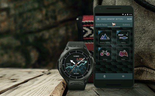 Первые Android Wear часы Casio получат защищенный корпус и будут иметь время автономной работы до 1 месяца