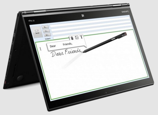 Lenovo ThinkPad X1 Yoga. Первый в мире конвертируемый в планшет ноутбук, оснащаемый OLED экраном