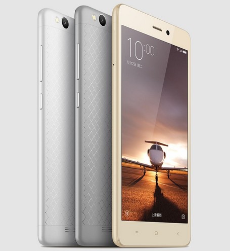 Xiaomi Redmi 3 объявлен официально. Восьмиядерный процессор, 13-Мп основная камера и цена от $106