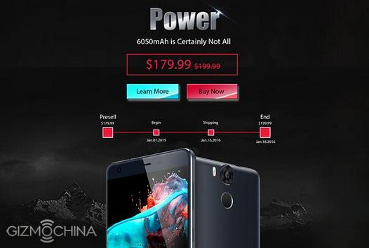 Ulefone Power. 5.5-дюймовый смартфон с мощной батареей, обеспечивающей ему до 10 часов непрерывной игры в Asphalt за $179 (Видео)