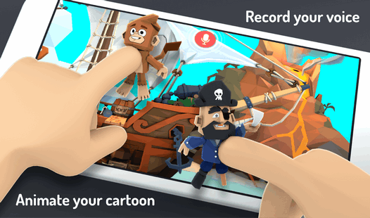 Новые приложения для мобильных. Toontastic 3D для iOS и Android  от Google позволит легко и быстро создавать мультфильмы и 3D анимацию на смартфонах и планшетах