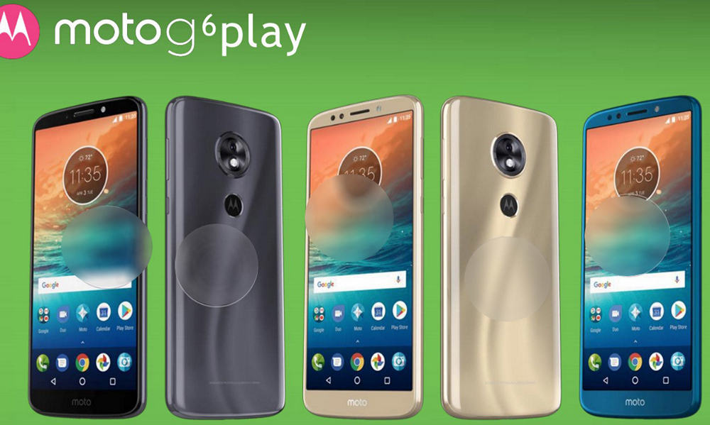 Moto G6, Moto G6 Plus и Moto G6 Play. Технические характеристики и фото смартфонов просочились в Сеть