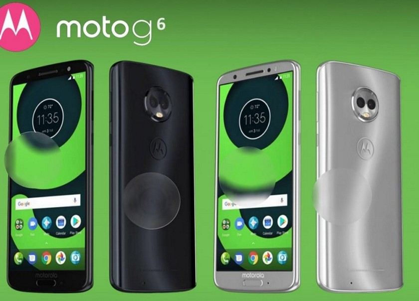 Moto G6, Moto G6 Plus и Moto G6 Play. Технические характеристики и фото смартфонов просочились в Сеть