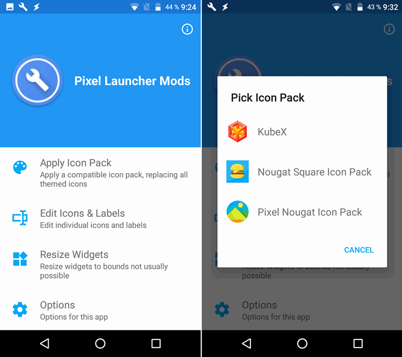 Pixel Launcher Mods позволит менять внешний вид лончера Pixel Launcher или Google Start в широких пределах