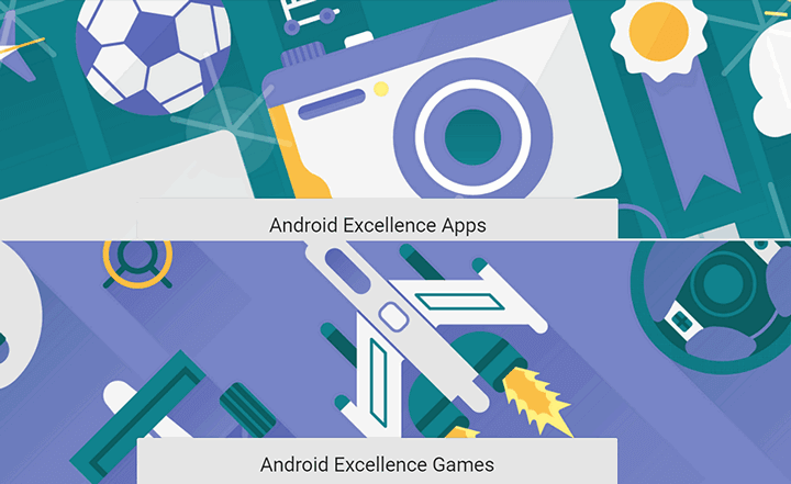 Категории «Превосходных» Android игр и приложений в Play Маркет пополнились в очередной раз