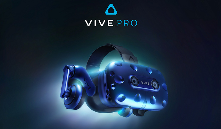 Продвинутый шлем виртуальной реальности HTC Vive Pro и беспроводной адаптер Vive Wireless Adaptor официально представлены