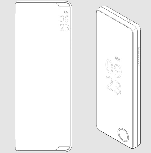 LG Electronics работает над складывающимся пополам смартфоном