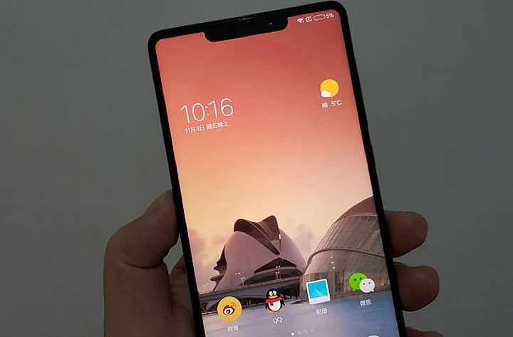  Xiaomi Mi MIX 2S. Очередной смартфон компании с безрамочным дисплеем будет представлен на  MWC 2018 