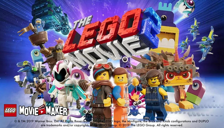 Сделать мультфильм по вcеленной Лего можно с помощью The LEGO Movie 2 Movie Maker