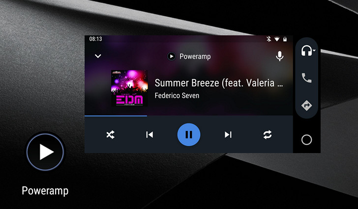 Приложения для Android. Аудиоплеер Poweramp получил поддержку Android Auto и улучшенную интеграцию с Ассистентом Google (Скачать APK)