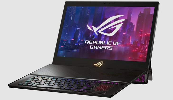 ASUS ROG Mothership  – игровой планшет с 17.3-дюймовым дисплеем и графическим адаптером NVIDIA GeForce RTX 2080 в стиле Microsoft Surface