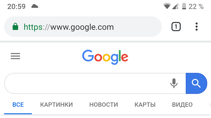 Мобильная версия сайта Google получила поддержку голосового поиска