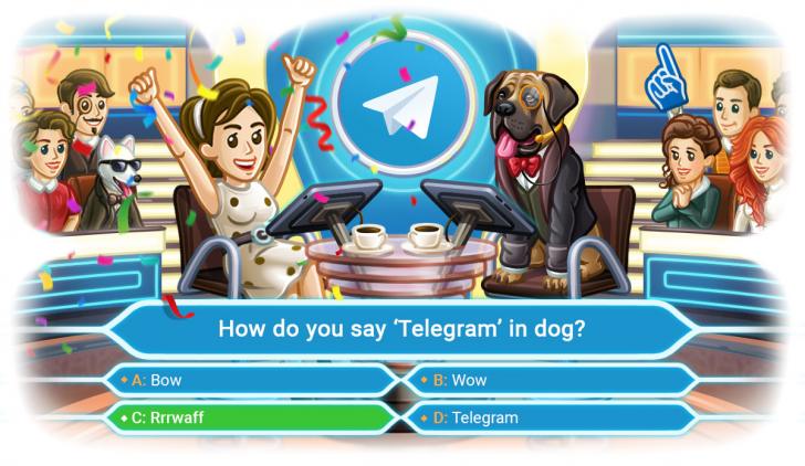 Telegram обновился до версии 5.14 получив улучшения в интерфейсе и опросах: открытое голосование, множественные ответы и режим викторины