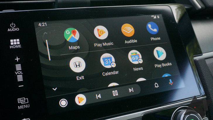 Android Auto  получило возможность отключения звуков уведомлений во время вождения