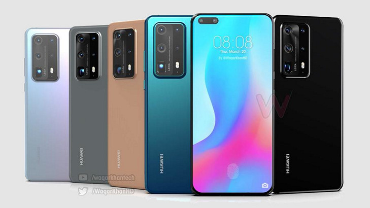 Huawei P40 Pro Premium Edition. Качественные рендеры смартфона опубликованы в сети