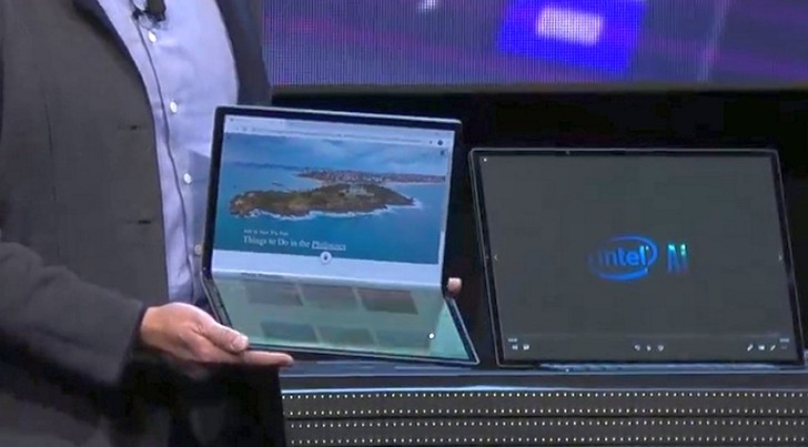 Эра ноутбуков с гибким дисплеем наступает: Intel также решила присоединиться к вечеринке
