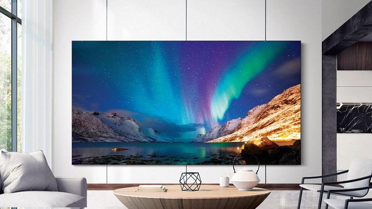 Samsung Q950TS QLED 8K TV. Безрамочные 8К-телевизоры с MicroLED дисплеем и технологиями искусственного интеллекта