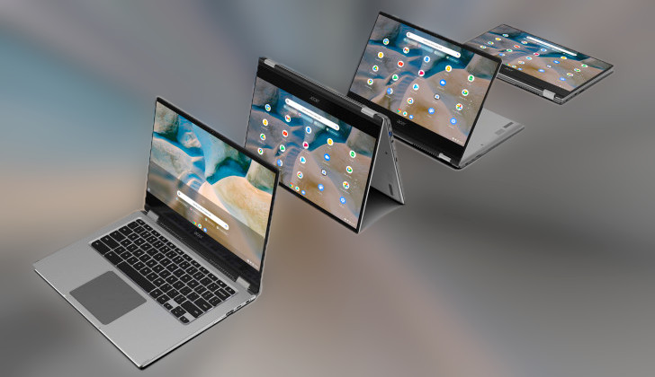 Acer Chromebook Spin 514. Защищенный по военным стандартам конвертируемый в планшет хромбук на базе процессора AMD