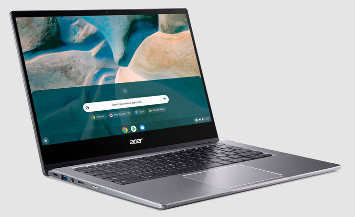 Acer Chromebook Spin 514. Защищенный по военным стандартам конвертируемый в планшет хромбук на базе процессора AMD