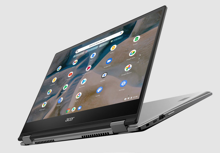Acer Chromebook Spin 514. Защищенный по военным стандартам конвертируемый в планшет хромбук на базе процессора AMD