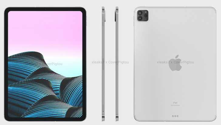 iPad Pro (2021). так будут выглядеть новые планшеты флагманской линейки Apple