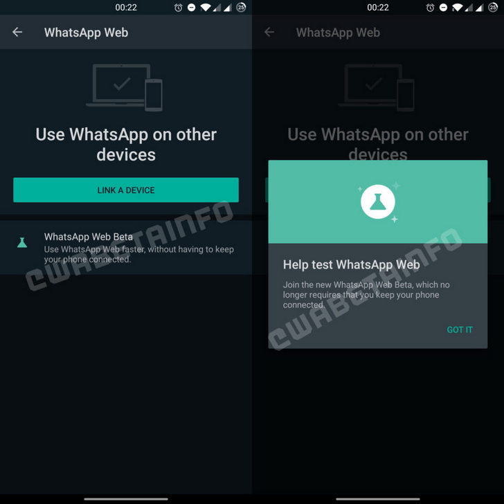 WhatsApp. Поддержка работы на нескольких устройствах одновременно появится в мессенджере