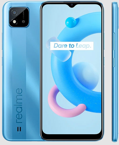 Realme C20. Смартфон бюджетного класса с процессором MediaTek Helio G35, одиночной камерой и аккумулятором емкостью 5000 мАч за $107