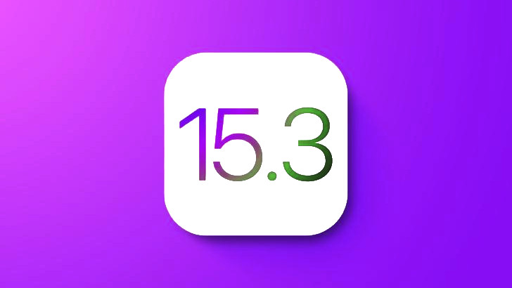 Обновления iOS 15.3 и iPadOS 15.3 выпущены. Производитель рекомендует обязательно установить их