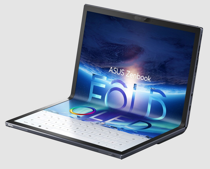 Asus ZenBook 17 Fold OLED на базе Intel Core i7-1250U, стал первым в мире складным планшетом с гибким дисплеем