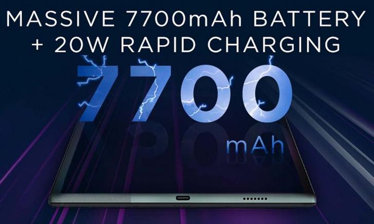 Moto Tab G70. Новый Android планшет Motorola получит 11-дюймовый дисплей 2K разрешения, процессор MediaTek Helio G90T, поддержку Dolby Atmos и батарею с емкостью 7700 мАч