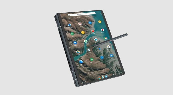 Chromebook HP Elite Dragonfly. Конвертируемый в планшет ноутбук снащенный 5G модемом, тачпадом с тактильным откликом и операционной системой ChromeOS