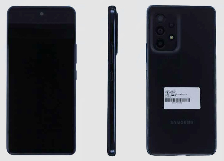 Samsung Galaxy A53. Готовящийся к выпуску смартфон в утечке технических характеристик и фото с сайта комиссии TENAA