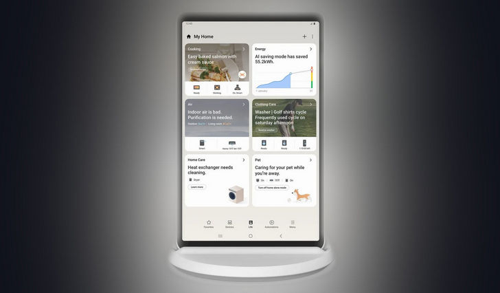 Планшет Samsung Home Hub станет командным центром вашего умного дома