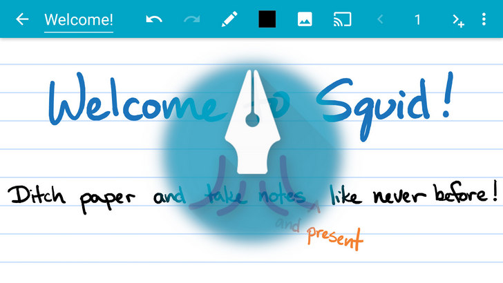 Лучшие приложения для Android. Squid - Take Notes & Markup PDFs для создания заметок заменит вам обычный блокнот