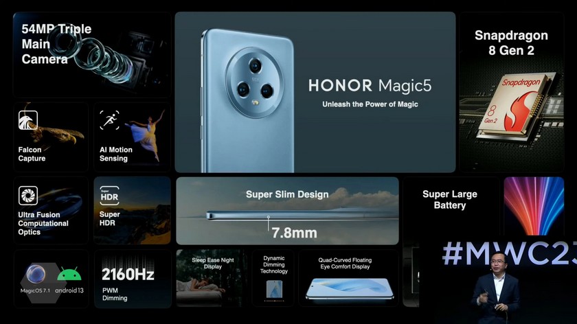 Honor Magic 5 и Magic 5 Pro
