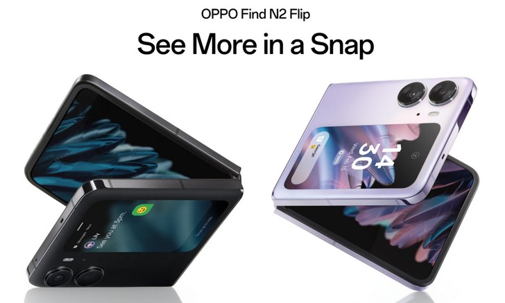 OPPO Find N2 Flip. Первый смартфон-раскладушка бренда вышел на международный рынок