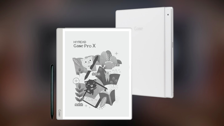 HyRead Gaze Pro X: электронная книга с 10.3-дюймовым E Ink Carta 1300 дисплеем
