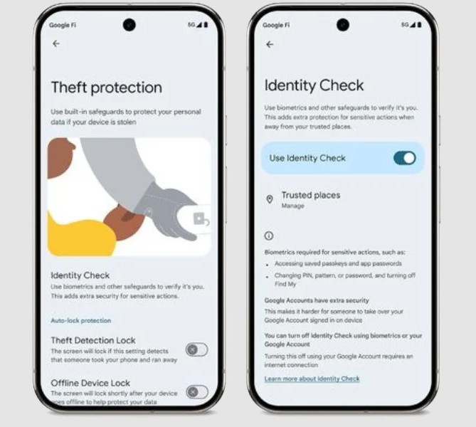 Google представляет функцию Identity Check