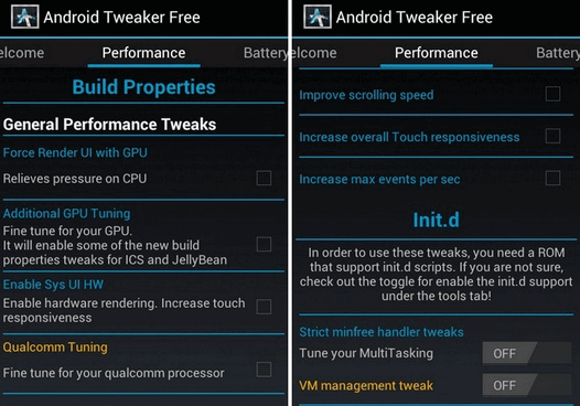 Android Tweaker - тонкая настройка системы вашего Android устройства