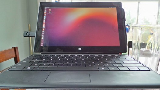 Ubuntu Linux на Microsoft Surface Pro 