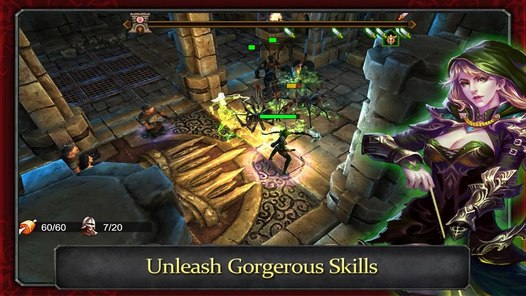 Новые игры для Android. Demonrock: War Of Ages от Crescent Moon Games – трехмерная RPG игра в стиле Dungeon Crawler жанра "Reverse Defense" 