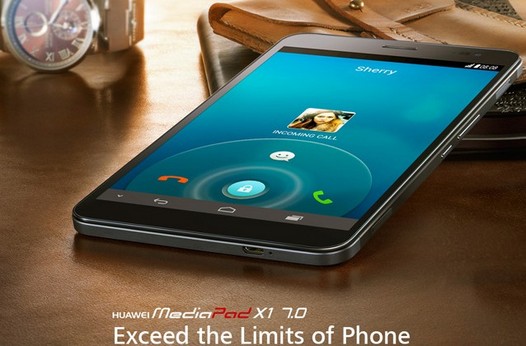 Huawei MediaPad X1. Семидюймовый Android планшет с возможностями мобильного телефона 